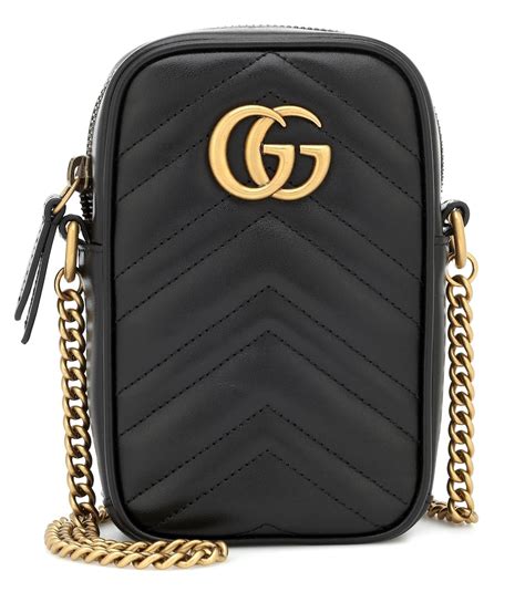 gucci gg marmont mini crossbody bag|Gucci Marmont large shoulder bag.